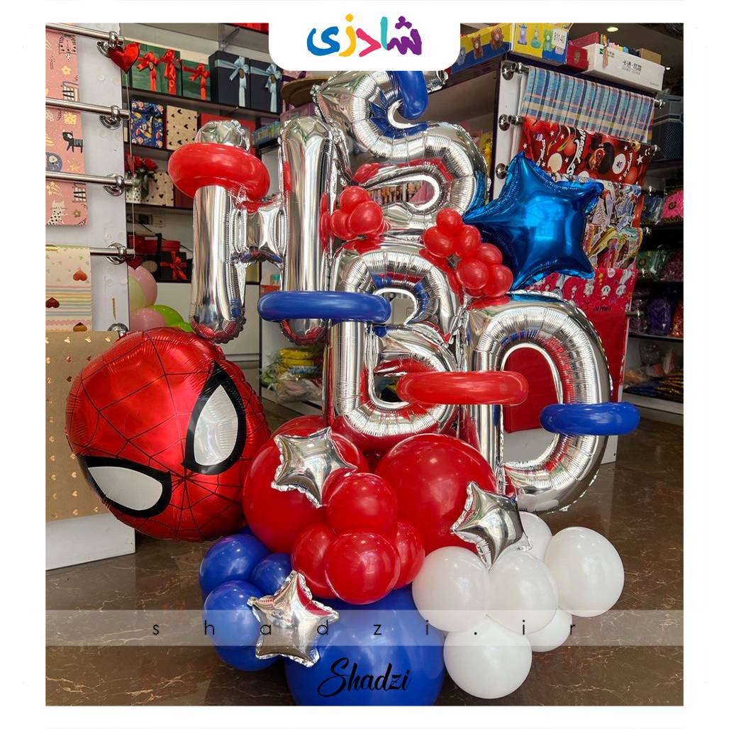 بوکت 5سالگی تم اسپایدرمن