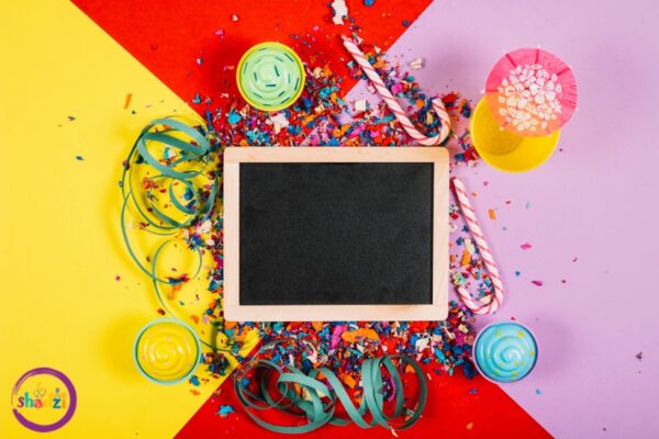 پالت رنگی تم تولد ساده و شیک