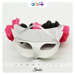 نقاب بالماسکه گل دار