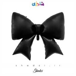 بادکنک فویلی پاپیون مشکی