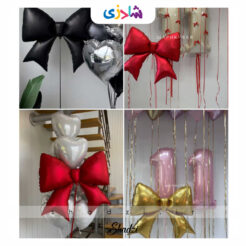 بادکنک فویلی پاپیون مشکی