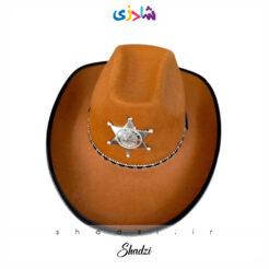 کلاه کابوی قهوه ای