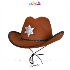 کلاه کابوی قهوه ای