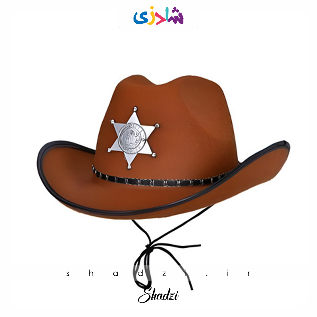 کلاه کابوی قهوه ای