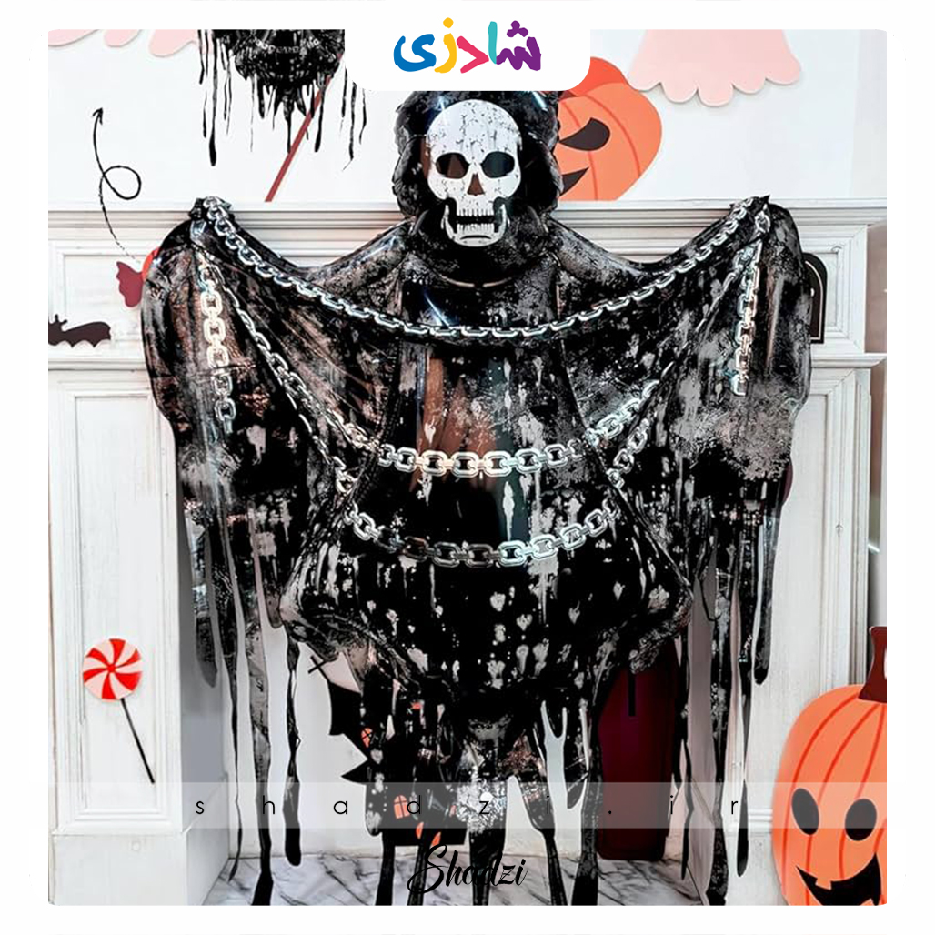 بادکنک فویلی اسکلت زنجیری