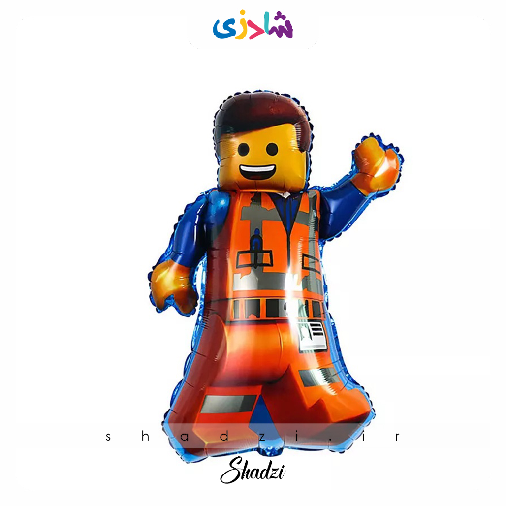 بادکنک فویلی شخصیت لگو