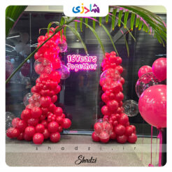 بادکنک آرایی 16سالگی اسنپ فود