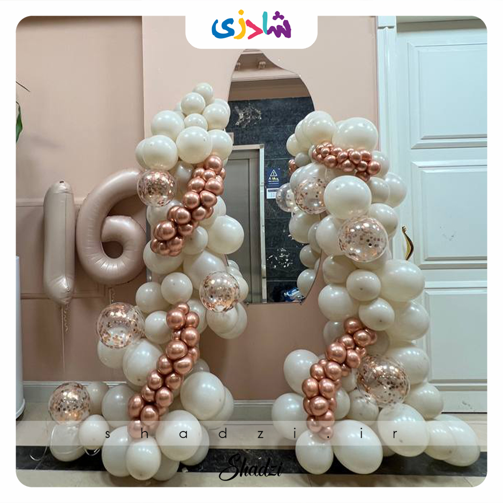 بادکنک آرایی شانزدهمین سالگرد اسنپ فود