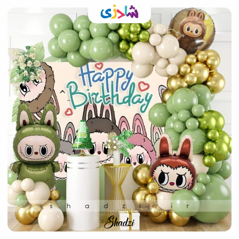 تزیین تولد با تم لبوبو ؛ جشن پر از رنگ، انرژی و شادی!