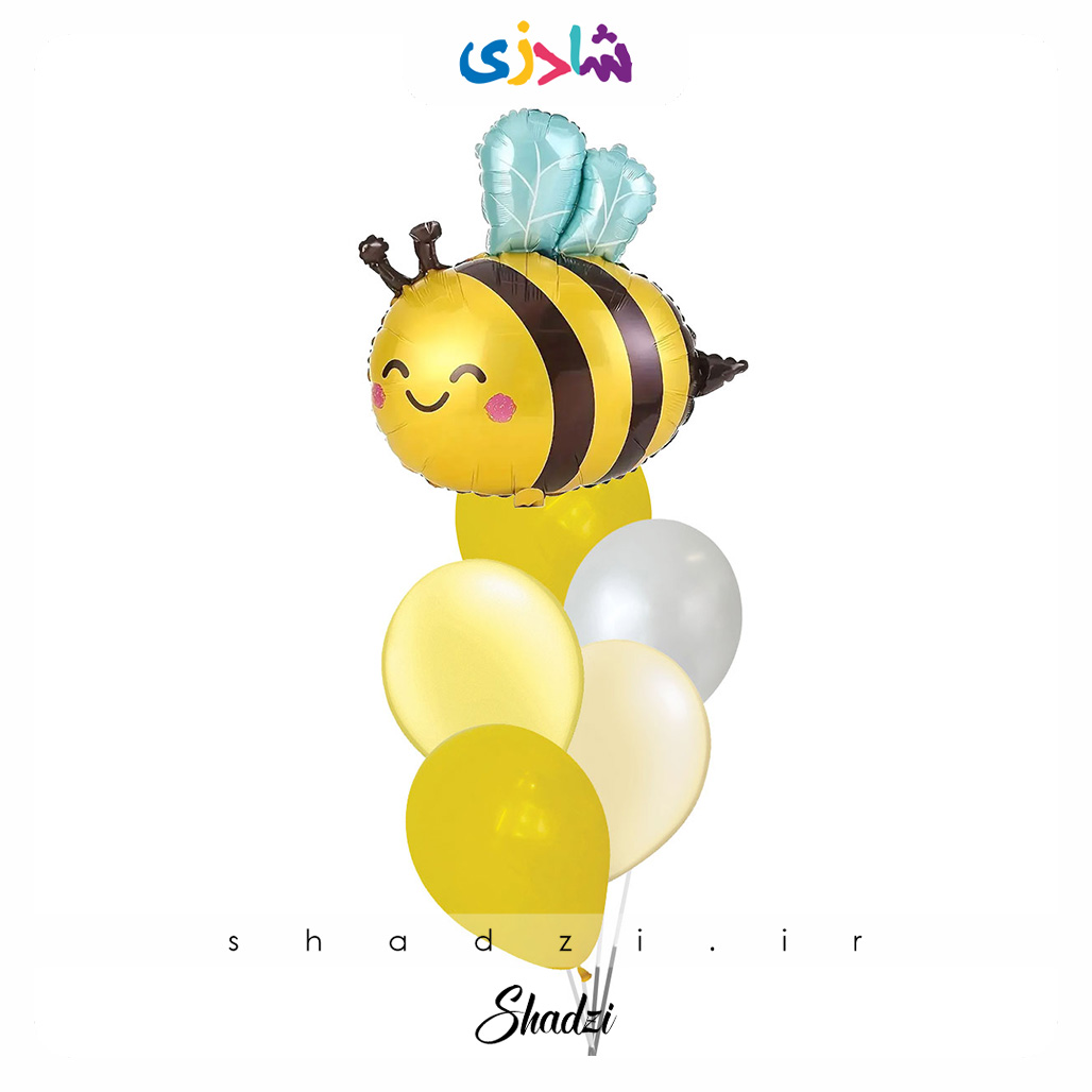 پک بادکنک زنبور 6عددی