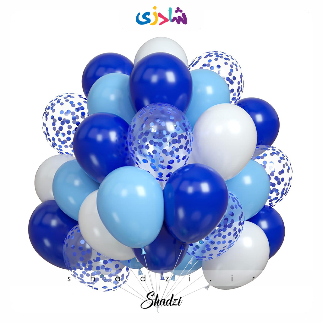 پک 26عددی بادکنک آبی