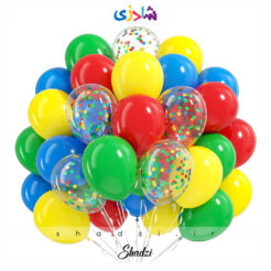 پک 30عددی بادکنک رنگی