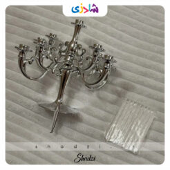 شمع تولد مدل شمعدونی