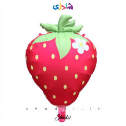 بادکنک فویلی توت فرنگی