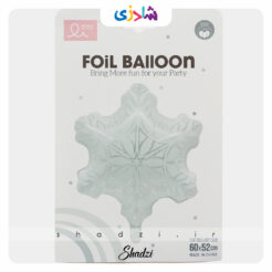 بادکنک فویلی دونه برف سفید